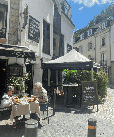 Extérieur restaurant Le Riad Quimper